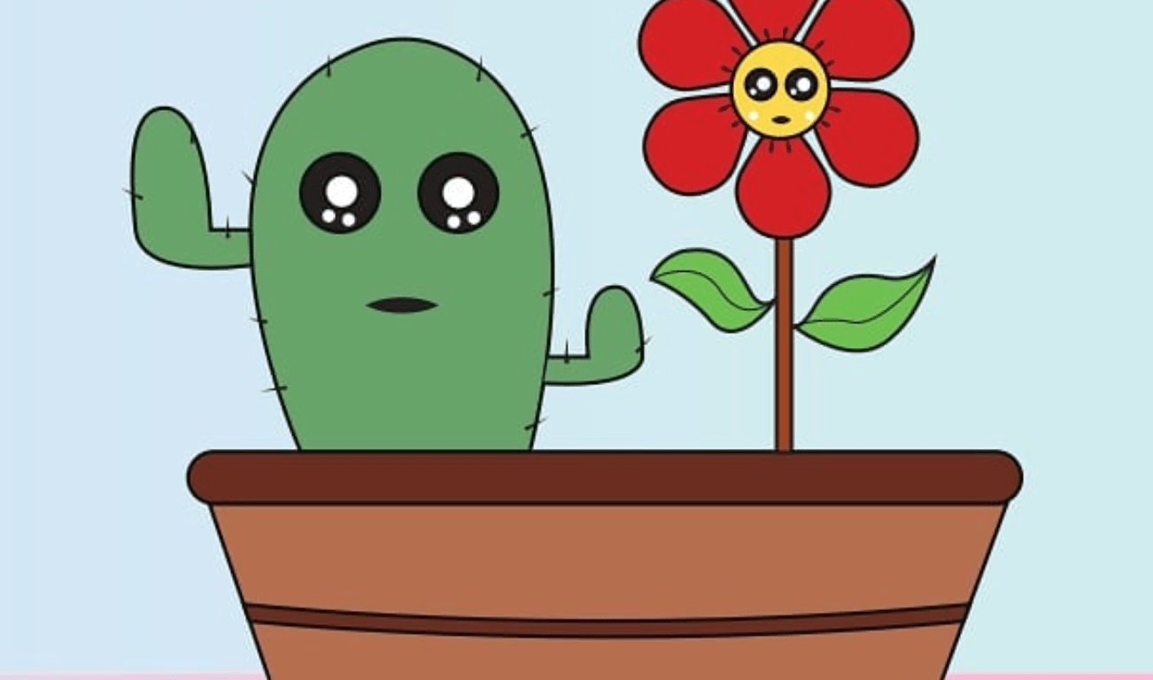 Flor y Cactucito
