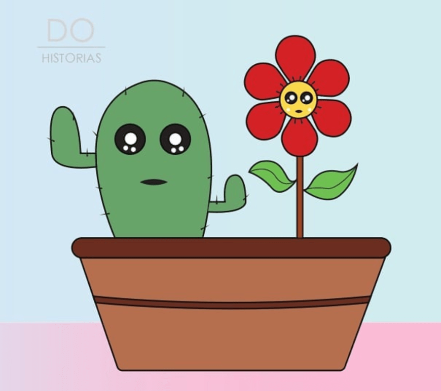 Flor y Cactucito